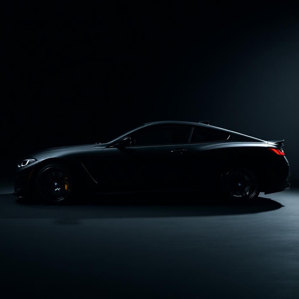 BMW M8 Competition in Frozen Black